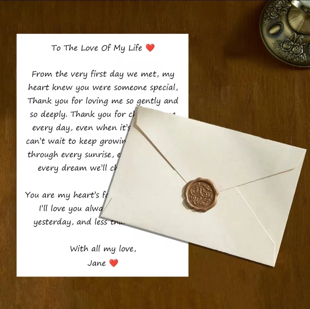 Custom Message Letter