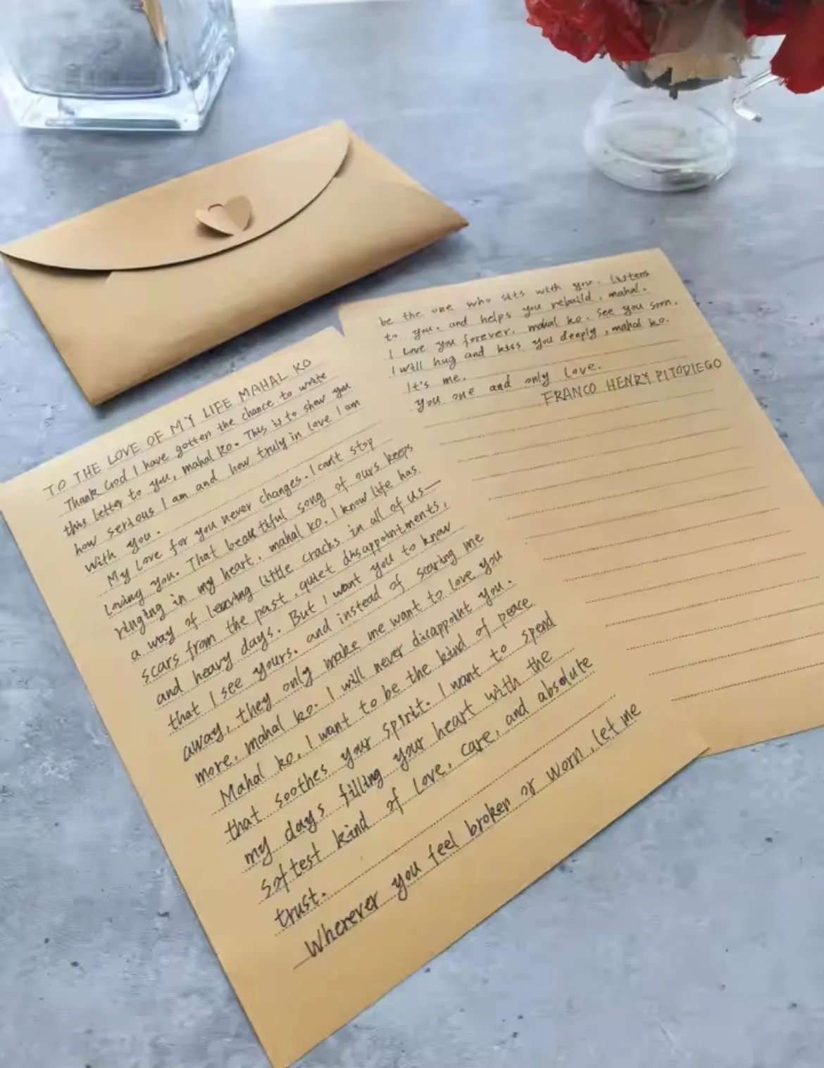 Premium Hand Written Note