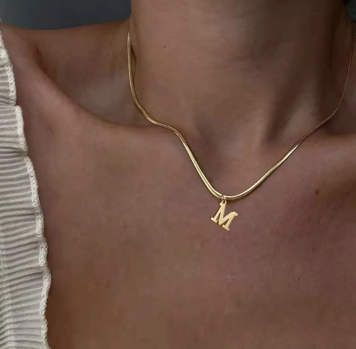 Signature Initial Necklace